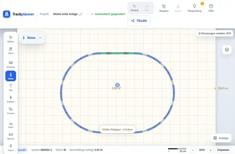 Animation: select the oval, pull the ↔ handle — the oval grows